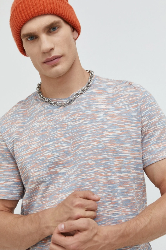 multicolor Tom Tailor t-shirt bawełniany Męski