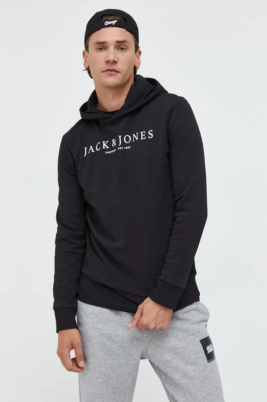 Μπλούζα Premium by Jack&Jones μαύρο
