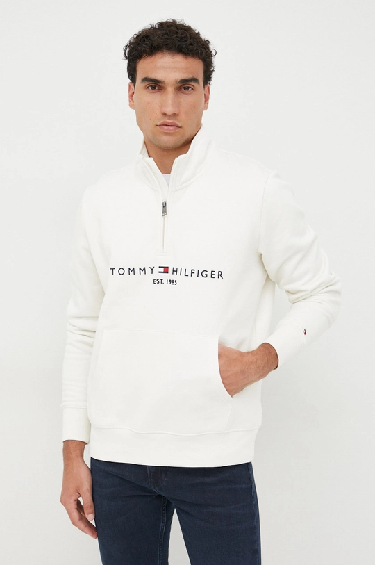 beżowy Tommy Hilfiger bluza