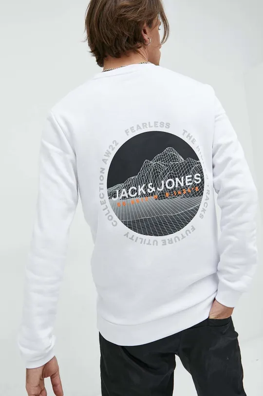 λευκό Μπλούζα Jack & Jones Ανδρικά