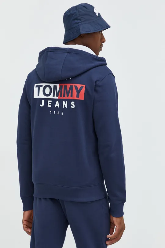 Tommy Jeans bluza bawełniana DM0DM13877.9BYY Materiał zasadniczy: 100 % Bawełna, Podszewka: 95 % Bawełna, 5 % Elastan, Ściągacz: 95 % Bawełna, 5 % Elastan