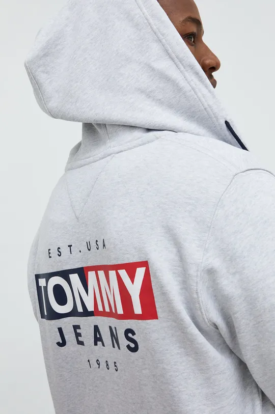szary Tommy Jeans bluza bawełniana DM0DM13877.9BYY Męski
