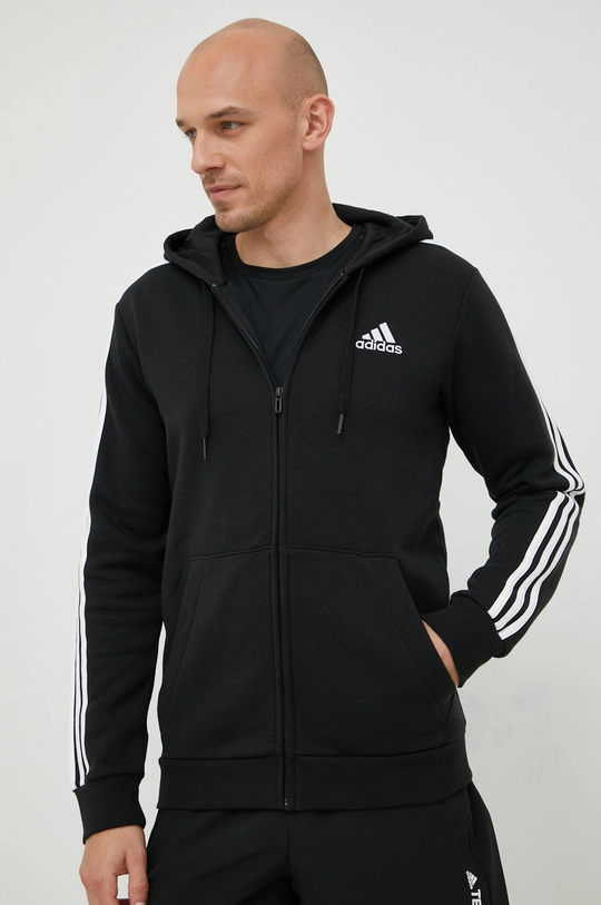 čierna Mikina adidas Performance Pánsky