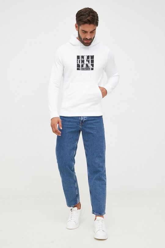 Calvin Klein Jeans bluza J30J320846.9BYY biały