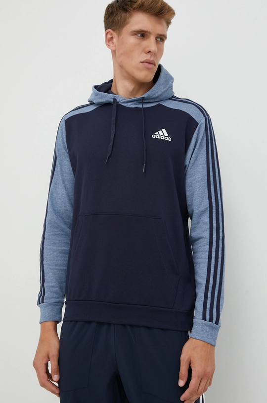 tmavomodrá Mikina adidas Pánsky