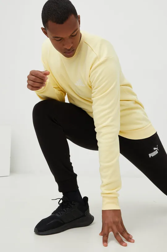 Μπλούζα adidas Performance κίτρινο
