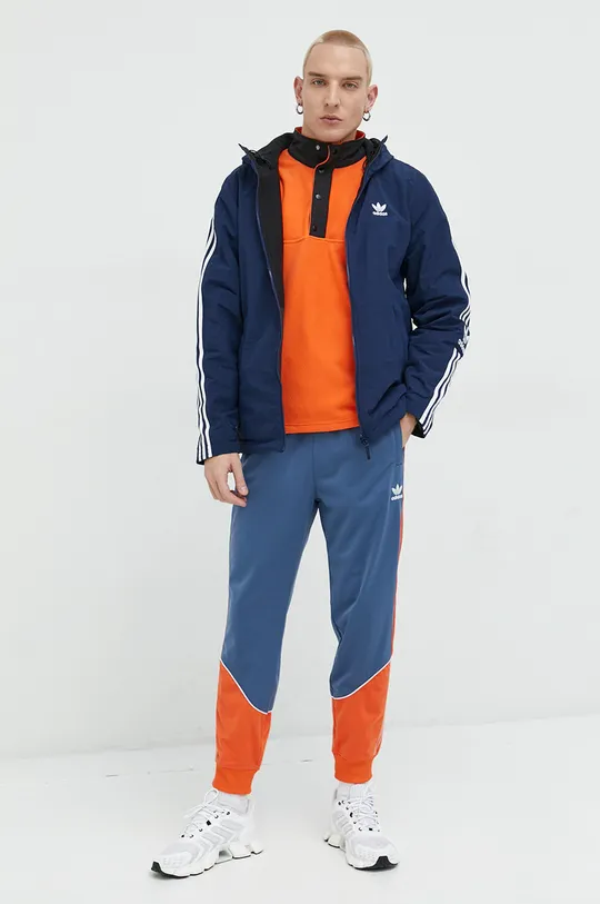 Mikina adidas Originals oranžová