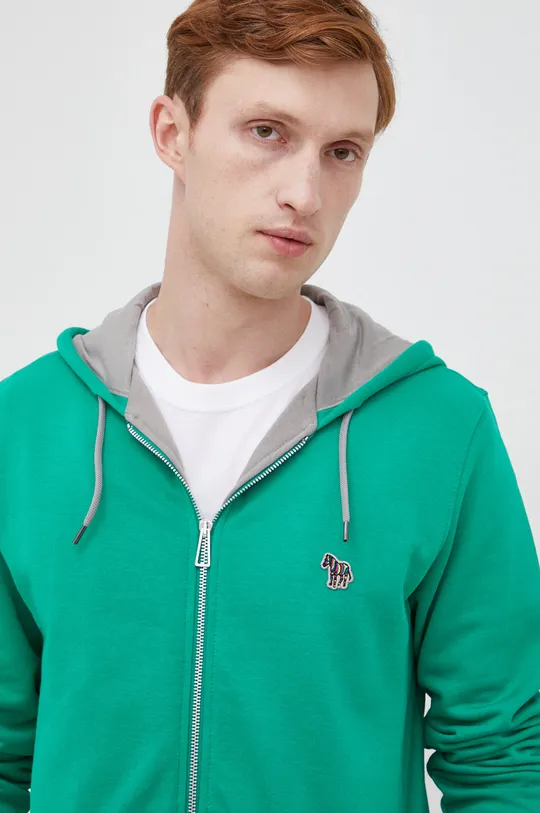 πράσινο Βαμβακερή μπλούζα PS Paul Smith