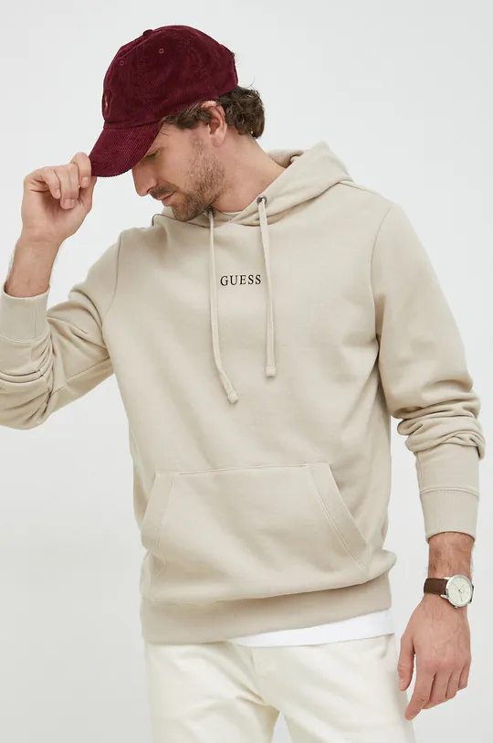 Guess bluza ES ROY beżowy