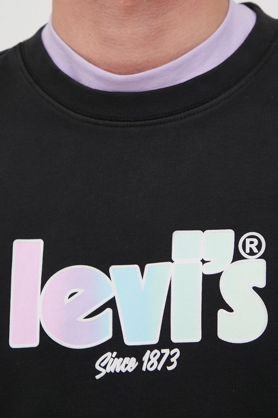 Βαμβακερή μπλούζα Levi's Ανδρικά