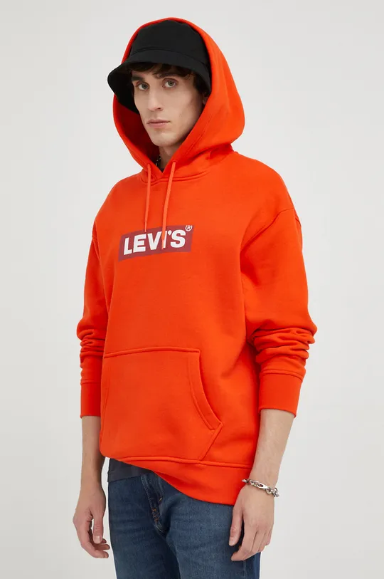 πορτοκαλί Μπλούζα Levi's Ανδρικά