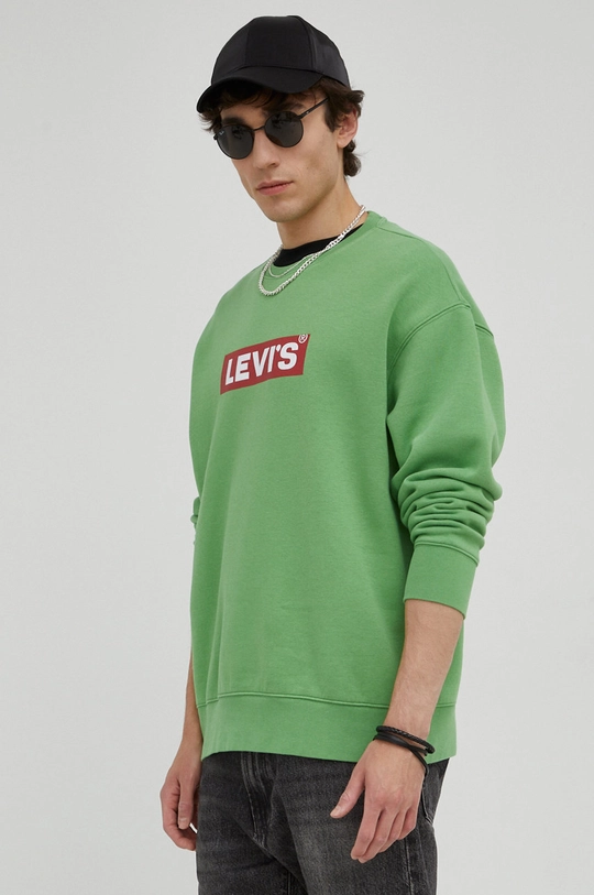 zielony Levi's bluza Męski