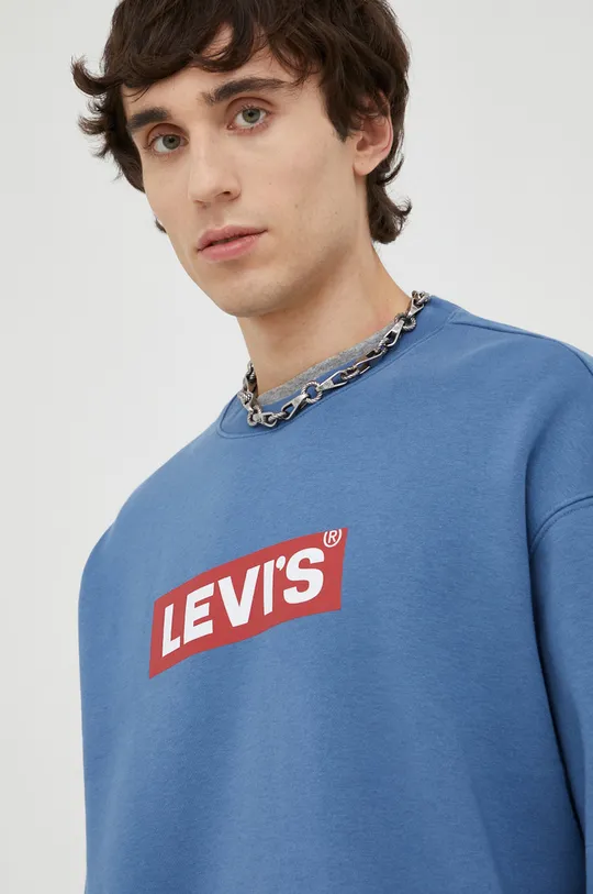 niebieski Levi's bluza