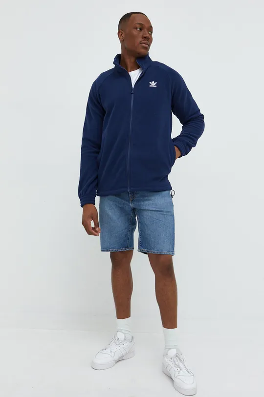 Bluza adidas Originals mornarsko modra