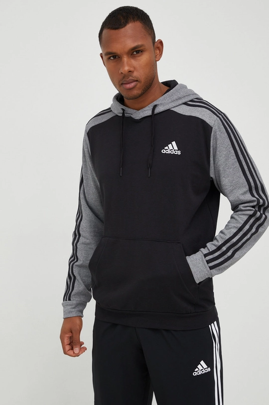 czarny adidas bluza Męski