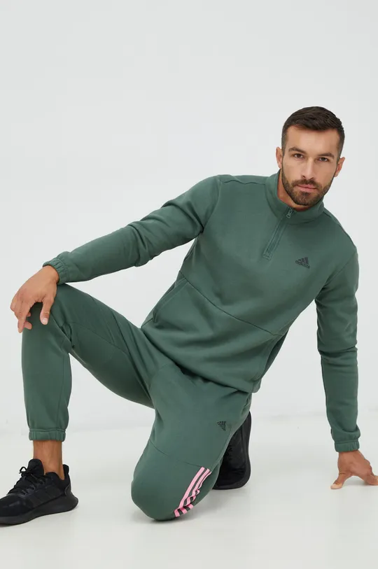 zelena Trenirka adidas Performance Moški