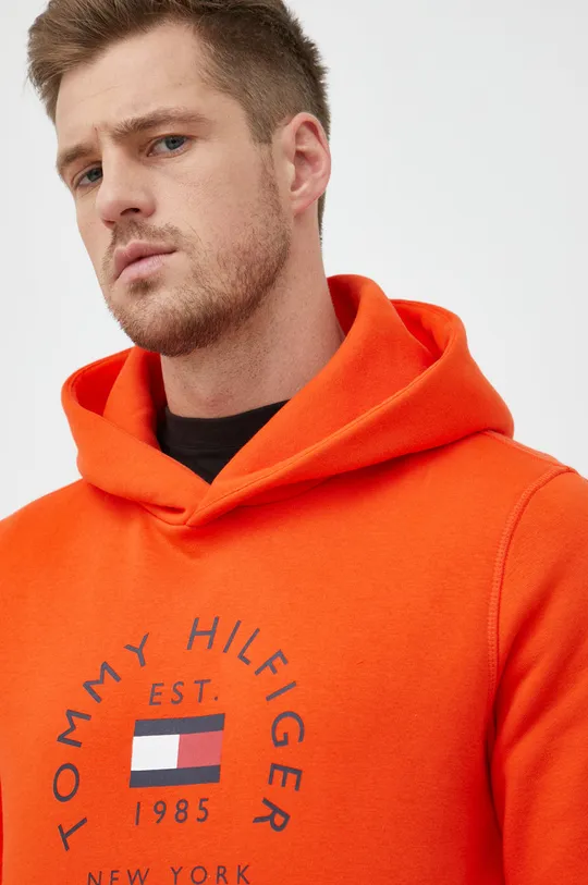oranžna Bluza Tommy Hilfiger Moški