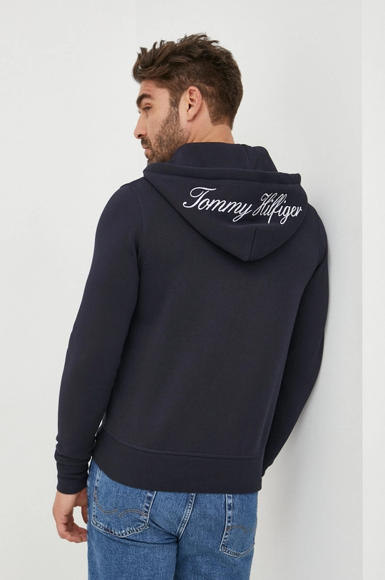 granatowy Tommy Hilfiger bluza Męski