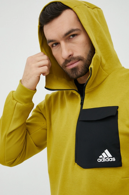 zelena Bluza adidas Performance Moški