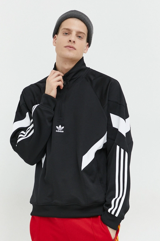 čierna Mikina adidas Originals Pánsky