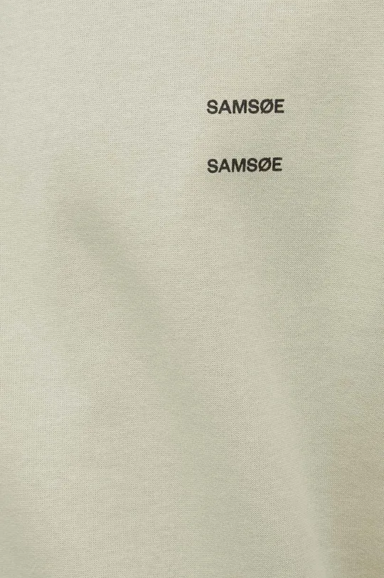 Βαμβακερή μπλούζα Samsoe Samsoe Ανδρικά