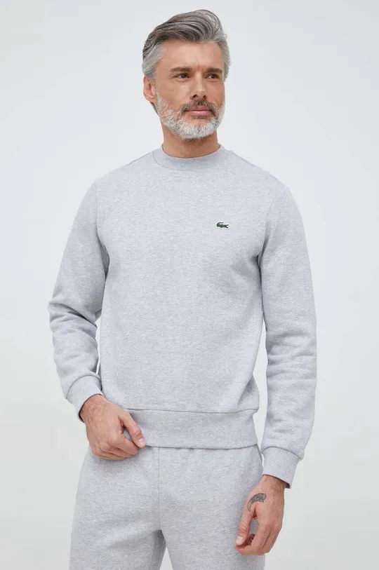 gray Lacoste sweatshirt Men’s