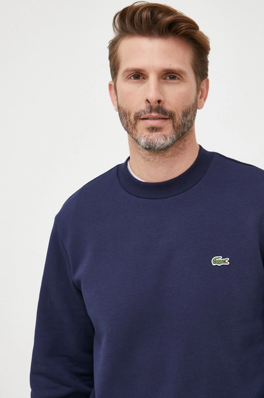 navy Lacoste sweatshirt