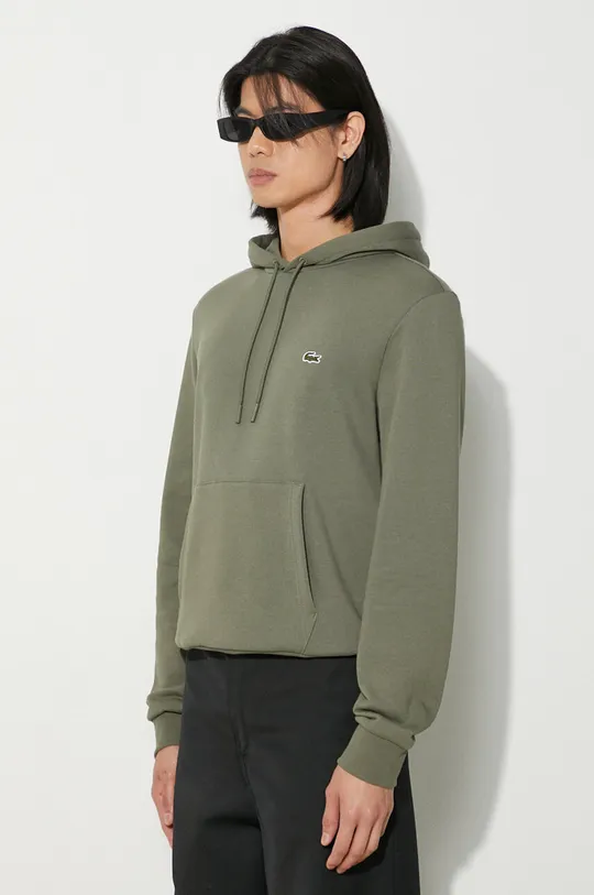 green Lacoste sweatshirt
