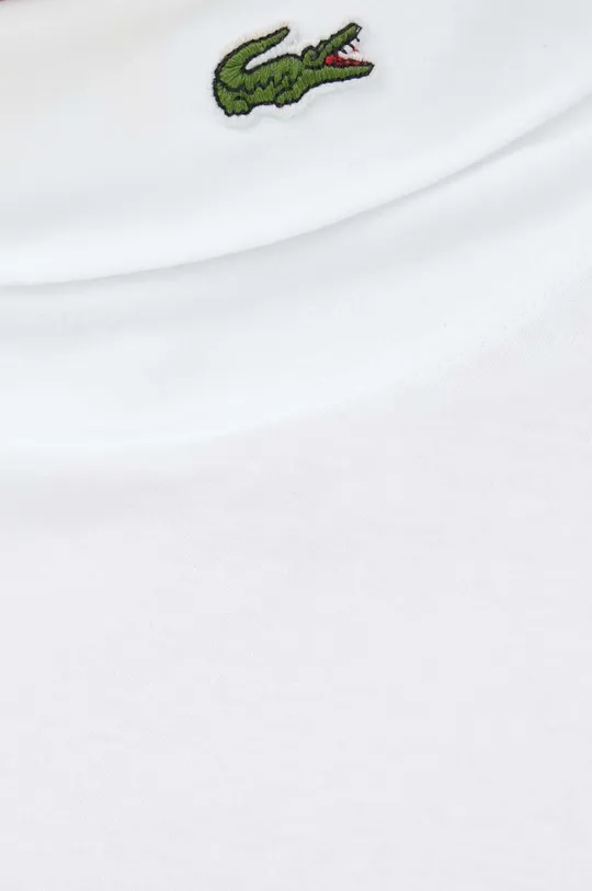 Bavlnené tričko s dlhým rukávom Lacoste Pánsky