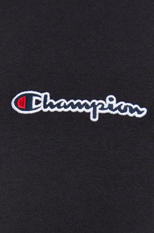 Bavlnené tričko s dlhým rukávom Champion Pánsky