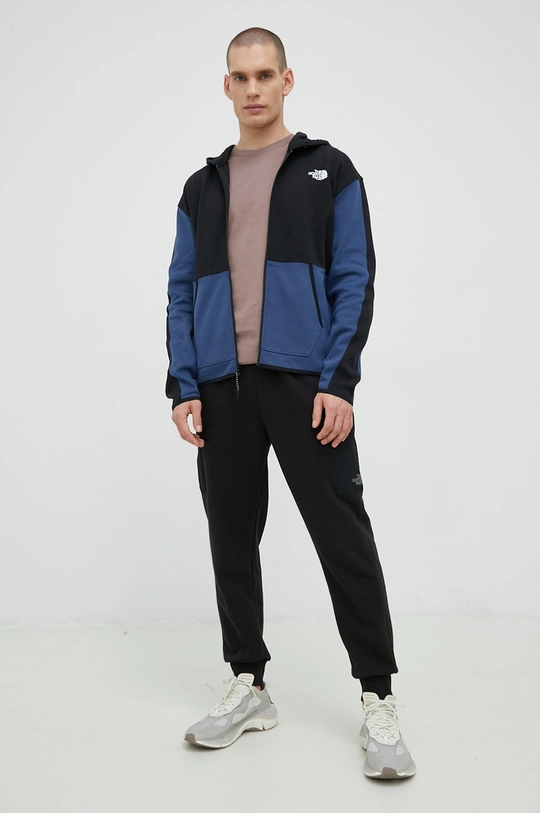 Bluza The North Face mornarsko modra