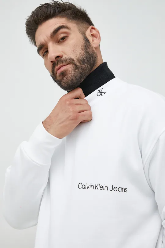 λευκό Μπλούζα Calvin Klein Jeans