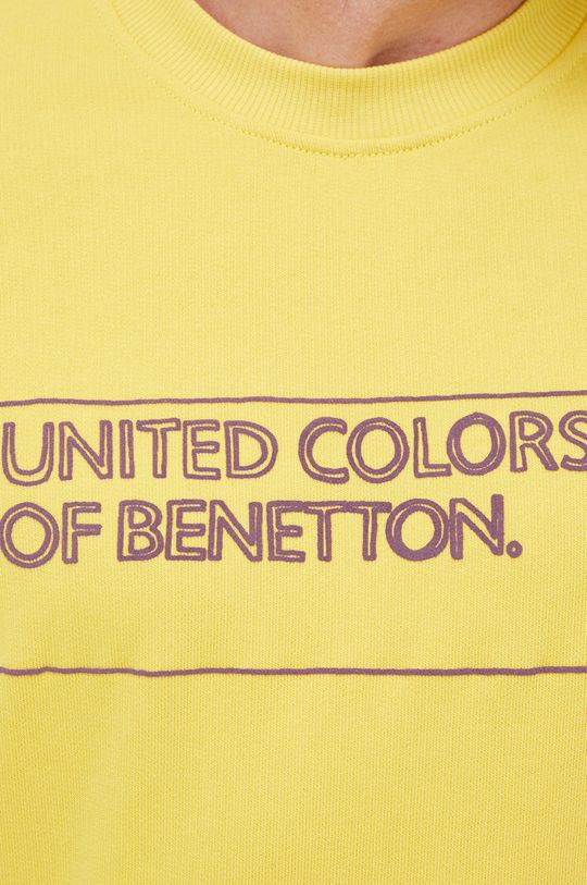 Bavlněná mikina United Colors of Benetton Pánský