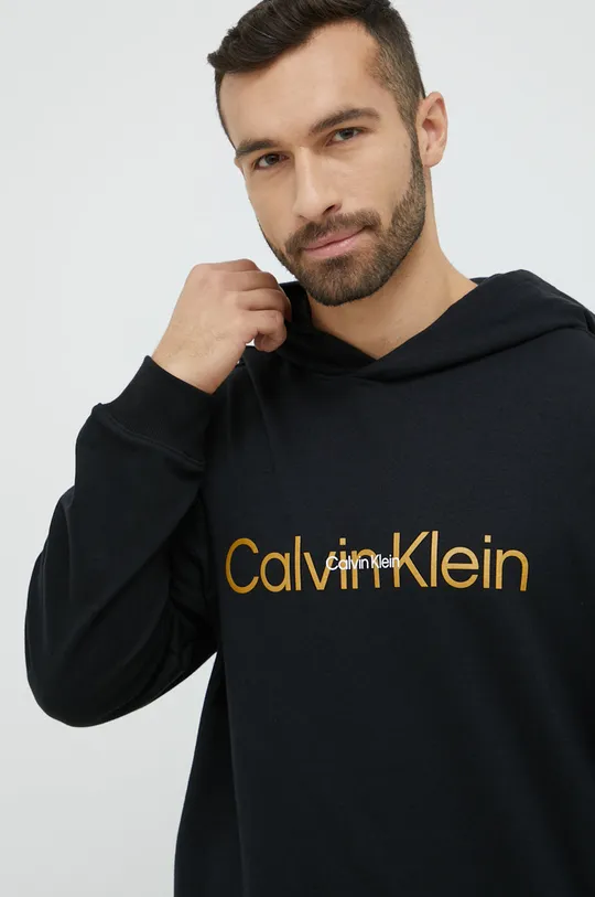 Μπλούζα πιτζάμας Calvin Klein Underwear μαύρο 000NM2374E.9BYY