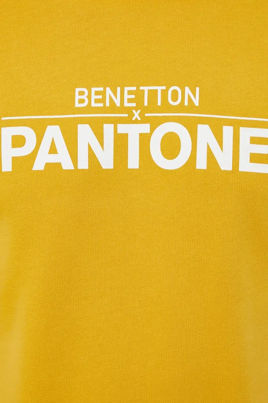 Βαμβακερή μπλούζα United Colors of Benetton X Pantone Ανδρικά