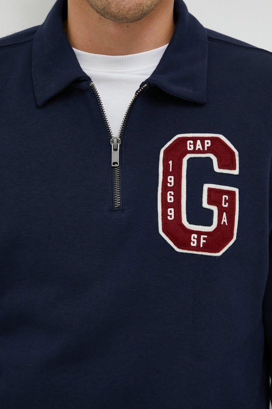GAP bluza męska kolor granatowy gładka | Answear.com