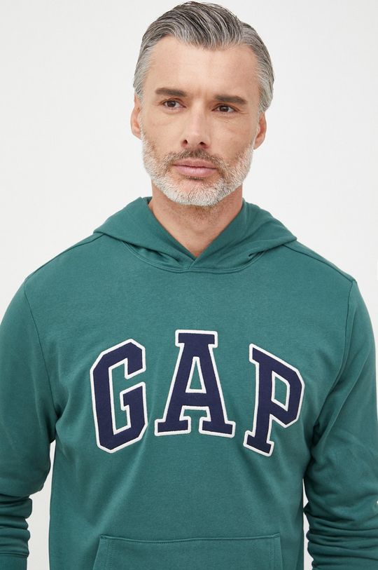 stalowy zielony GAP bluza