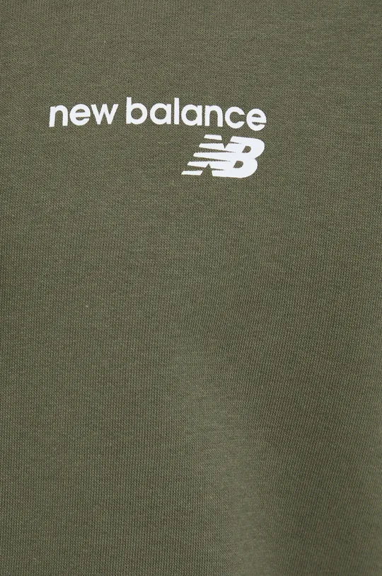 зелёный Кофта New Balance