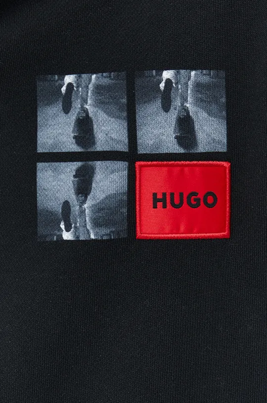 Βαμβακερή μπλούζα HUGO