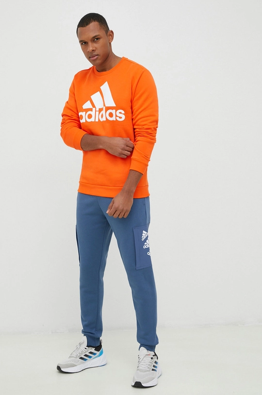 Mikina adidas oranžová