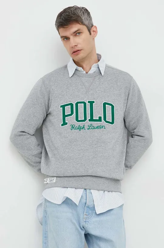 szary Polo Ralph Lauren bluza Męski