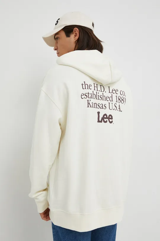 Βαμβακερή μπλούζα Lee  100% Βαμβάκι