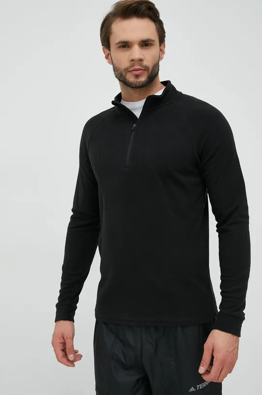 μαύρο Αθλητική μπλούζα Outhorn
