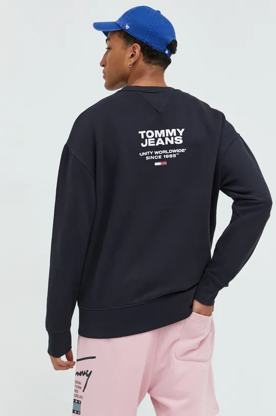 Tommy Jeans bluza bawełniana Materiał zasadniczy: 100 % Bawełna, Ściągacz: 98 % Bawełna, 2 % Elastan