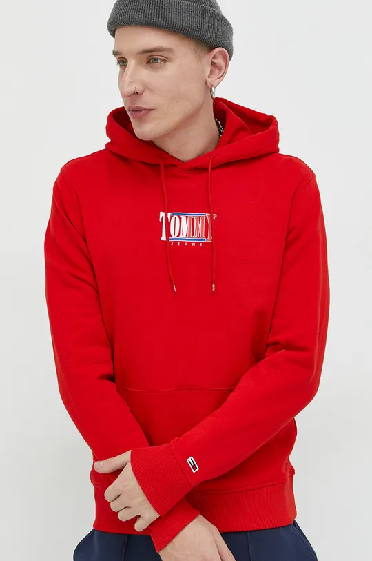 красный Хлопковая кофта Tommy Jeans