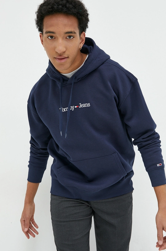 mornarsko modra Bluza Tommy Jeans Moški