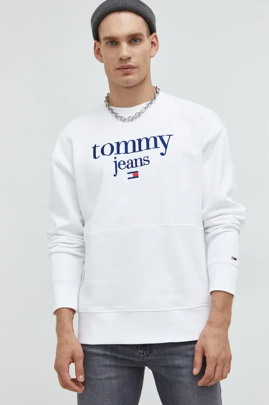 biały Tommy Jeans bluza