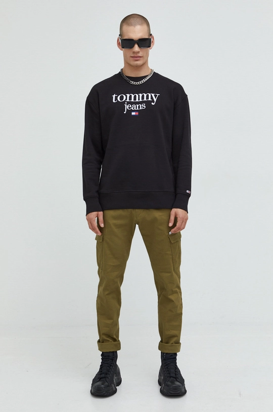 Bluza Tommy Jeans črna