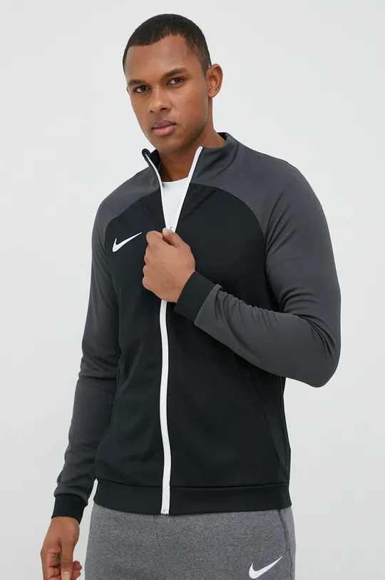 črna Pulover za vadbo Nike Moški