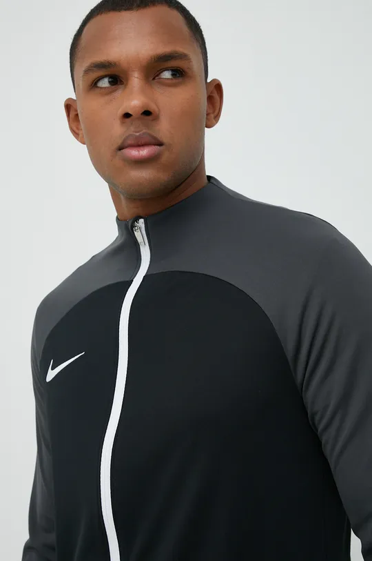 fekete Nike edzős pulóver